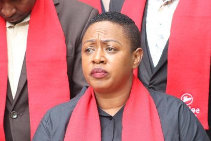 Nominated MP Sabina Chege