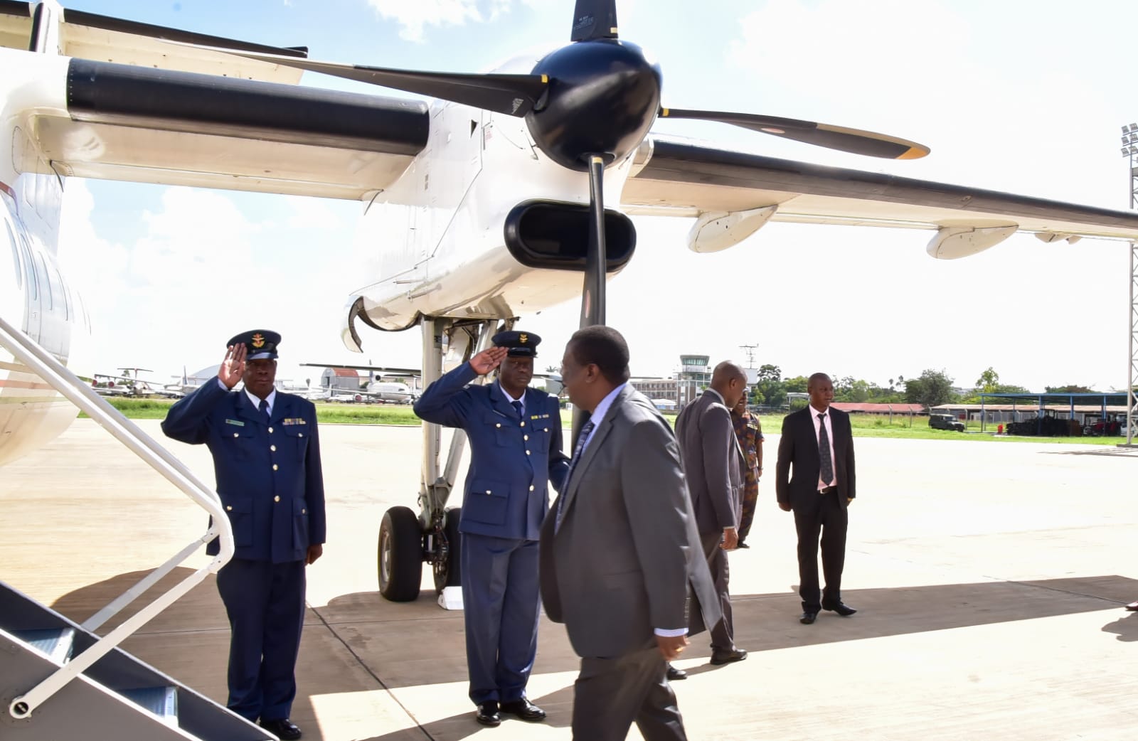 Mudavadi leaves the country for two-day visit to Angola
