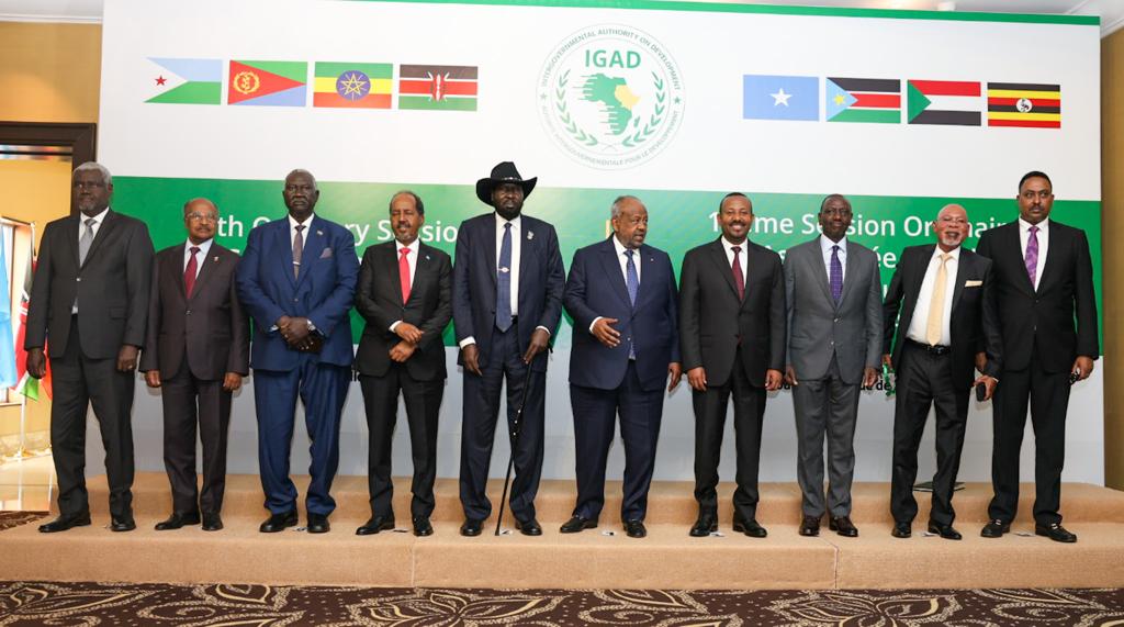 IGAD leaders