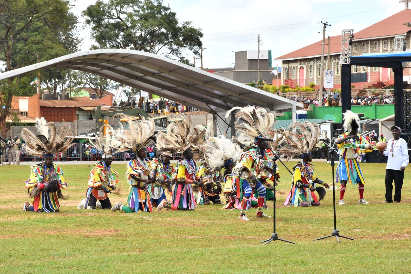 Ramogi Cultural Dancers bring colour to Madaraka Day celebrations in Embu