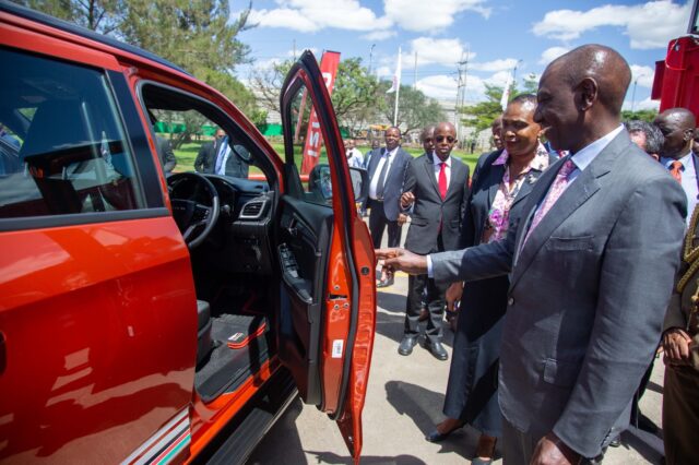 President William Ruto he launched the first ever electro-deposition paint plant at the Isuzu East Africa Wednesday.