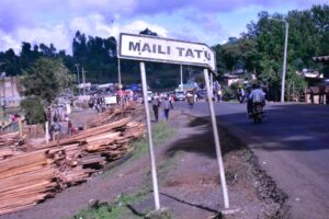 Booming timber sales on the outskirts of MailiTatu area, just opposite Mporoko swamp_ photo credits William Abala
