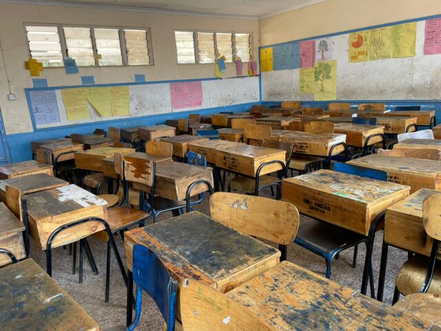 Most schools within Nairobi remained closed following a government directive to have all-day primary and secondary schools closed Photo by Farah Yusuf
