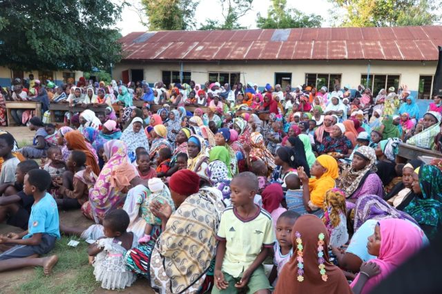 Internally Displaced persons camp at a school in Msambweni sub-county of Kwale.
