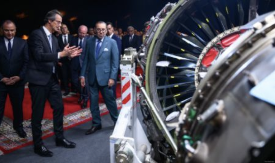 King Mohammed VI launches construction work of Aircraft engines Industrial Complex