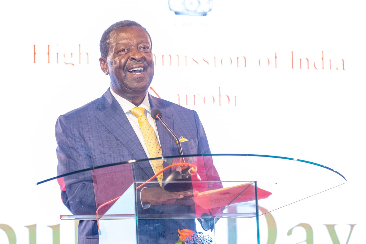 Mudavadi underscores enduring Kenya–India friendship at Republic Day Celebration