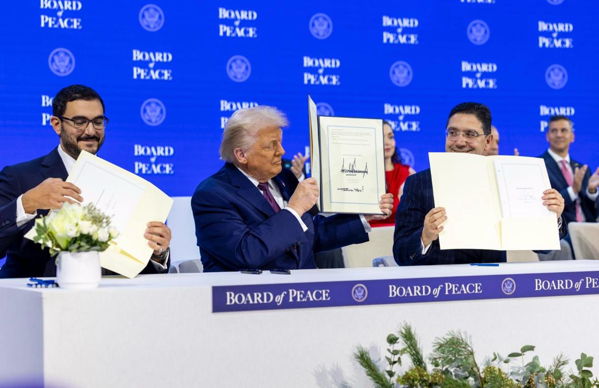Morocco signs Peace Board Founding Charter in Davos