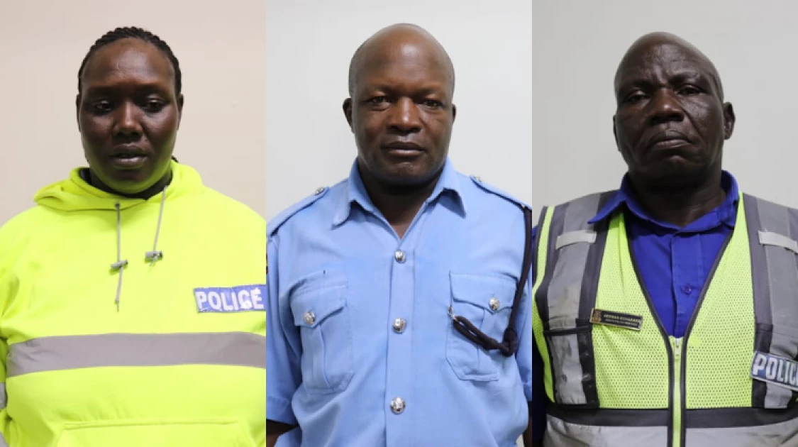 Three traffic police officers arrested over bribery along Nairobi–Mombasa highway