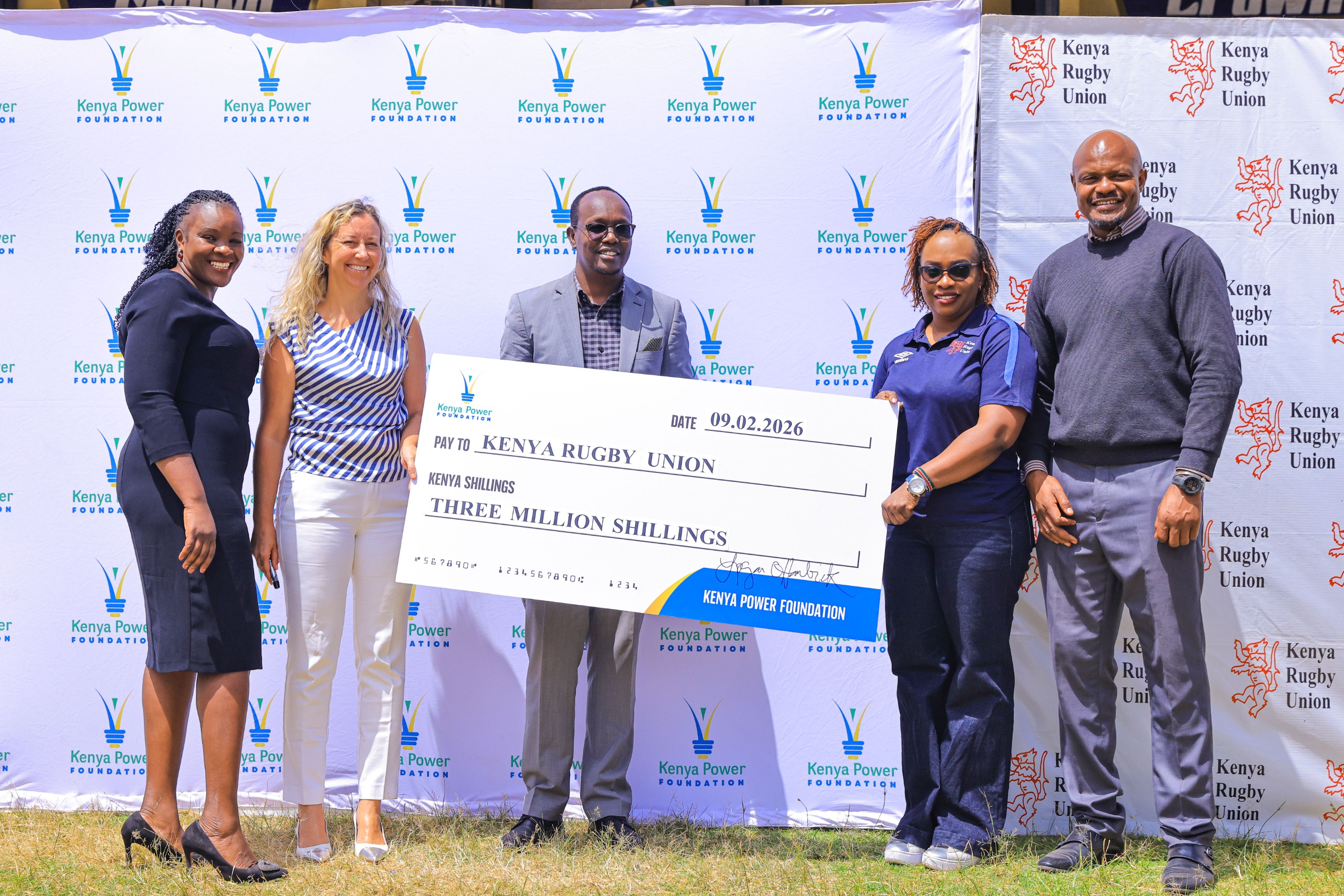  Upcoming rugby talents to benefit from Kenya Power Foundation donation