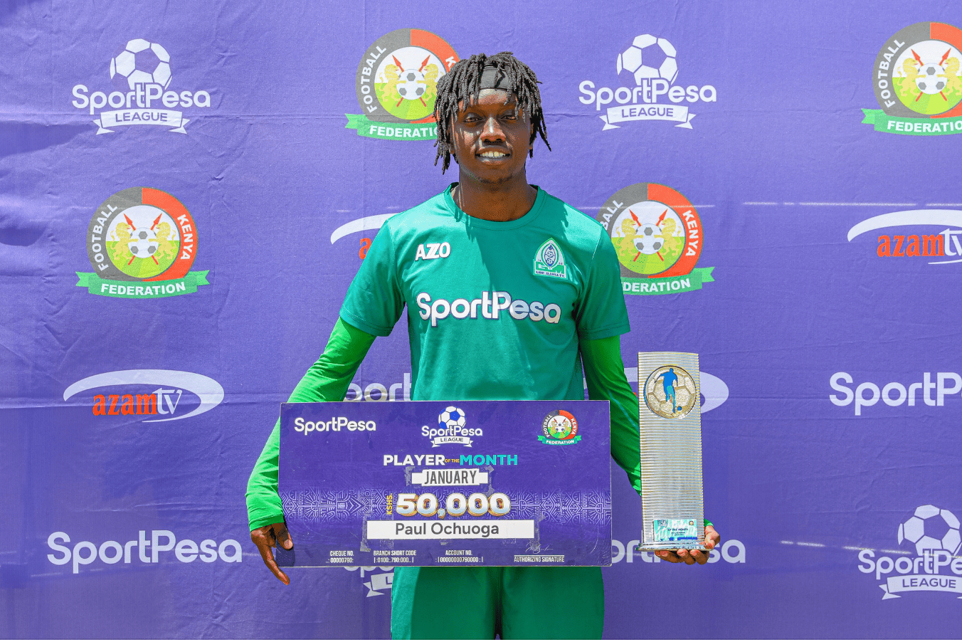 Gor Mahia duo named best in  SportPesa Premier League for January