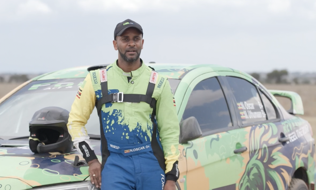 Ugandan Oscar Ntambi arrives in Kenya, ahead of WRC Safari Rally