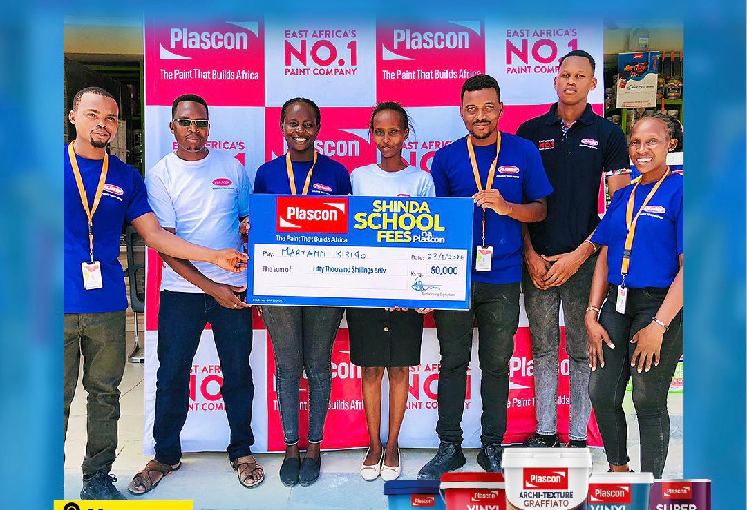 Painters’ families get KSh 750k school fees boost