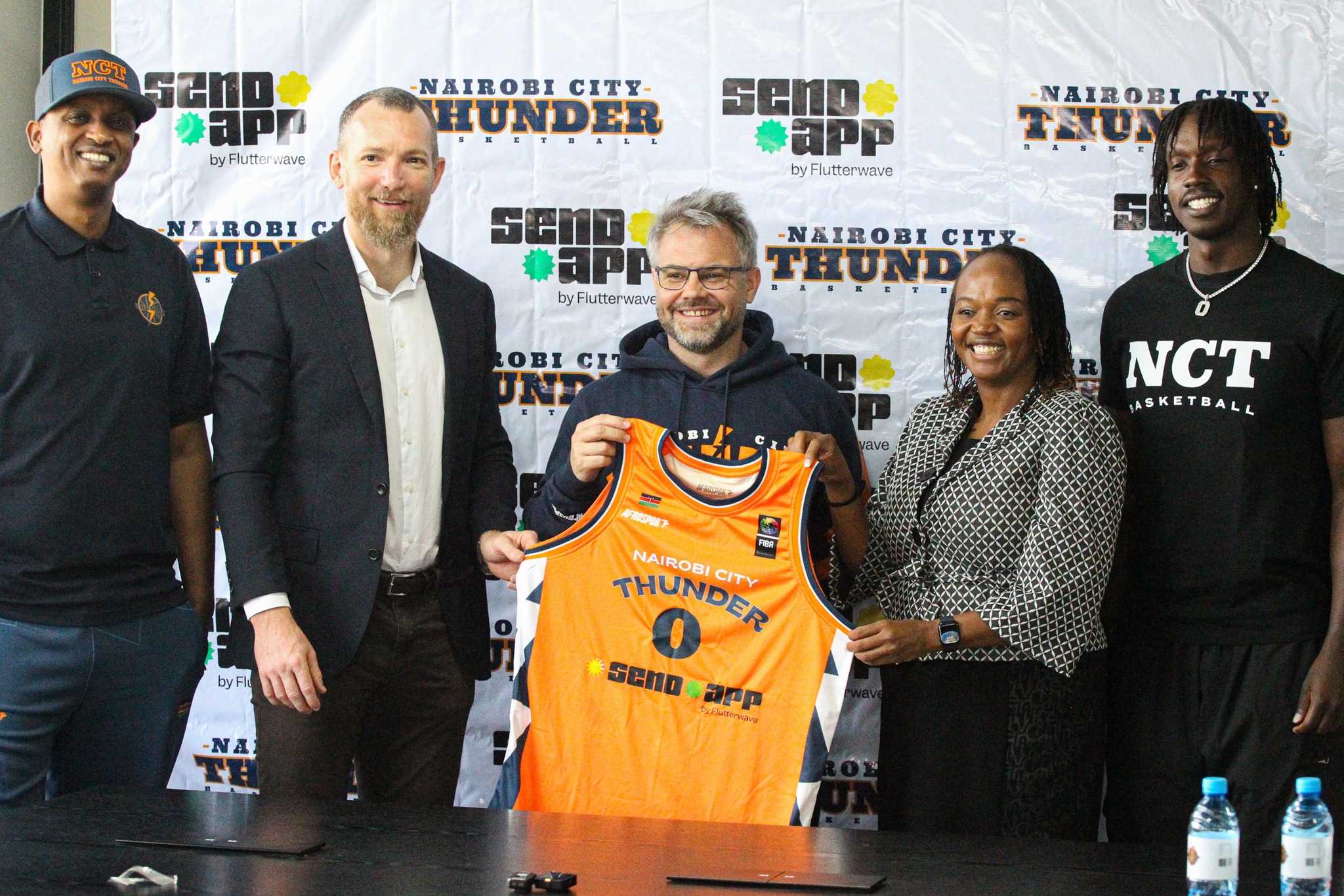 Boost for Nairobi City Thunder after inking sponsorship deal with Send App