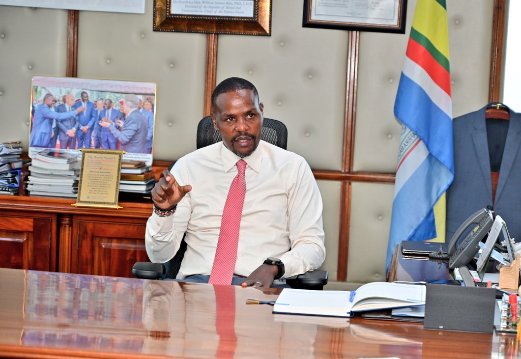 PS Ng’eno calls for strategic climate financing in Nakuru water programme