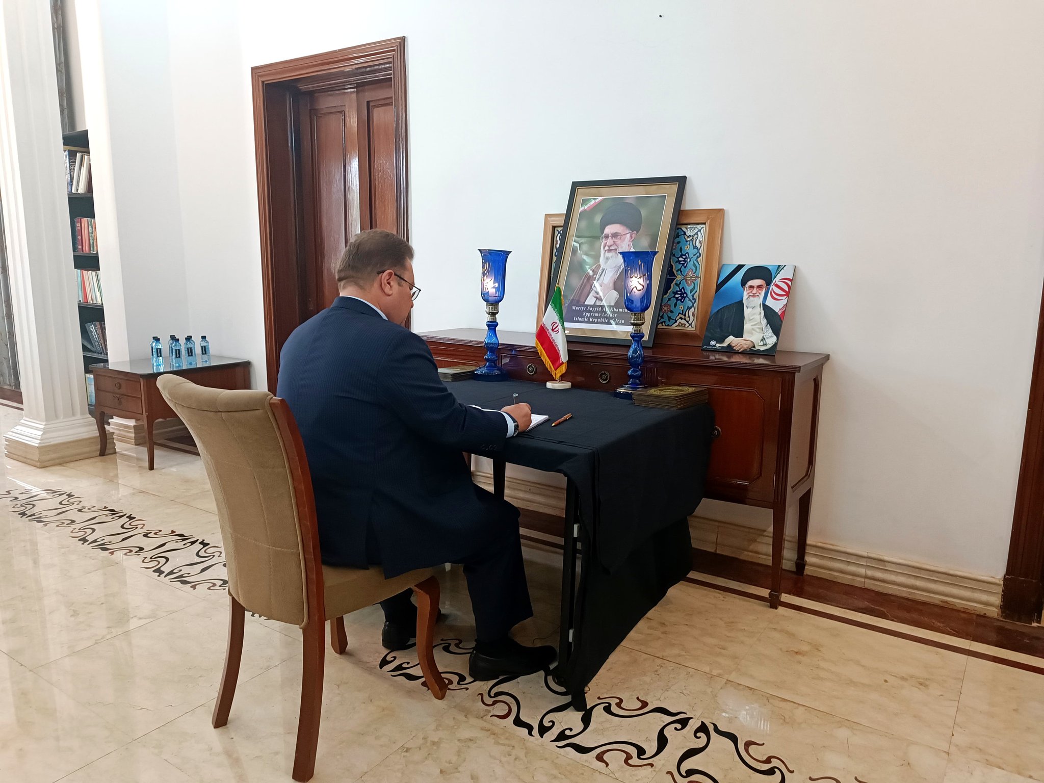 Middle East Crisis: Russian Ambassador visits Iranian Embassy in Kenya, offers condolences 