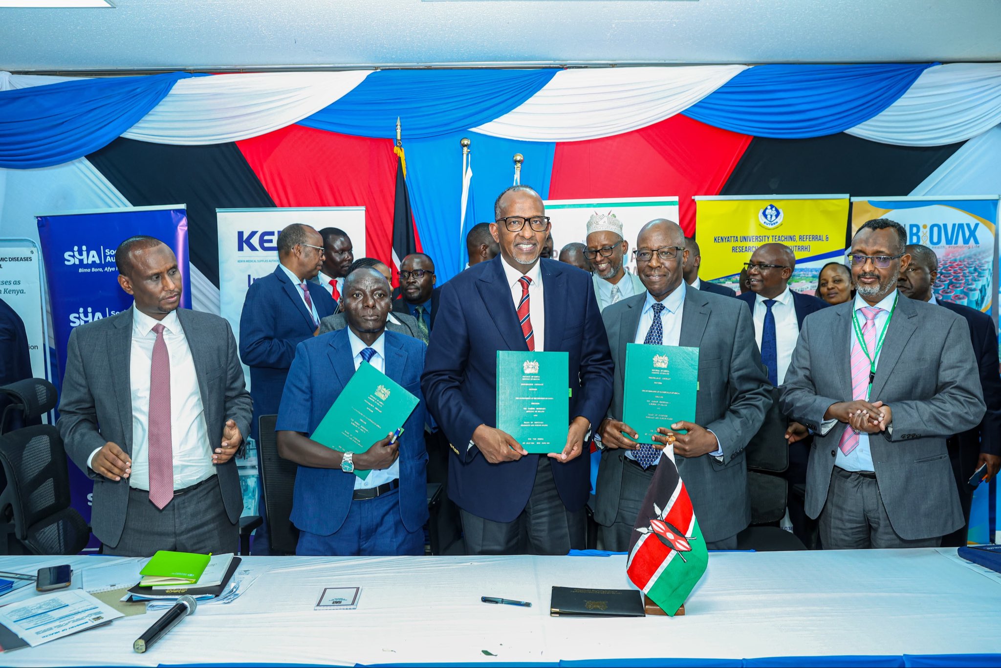CS Duale calls for accountability as health SAGAs sign 2025/26 Performance Contracts