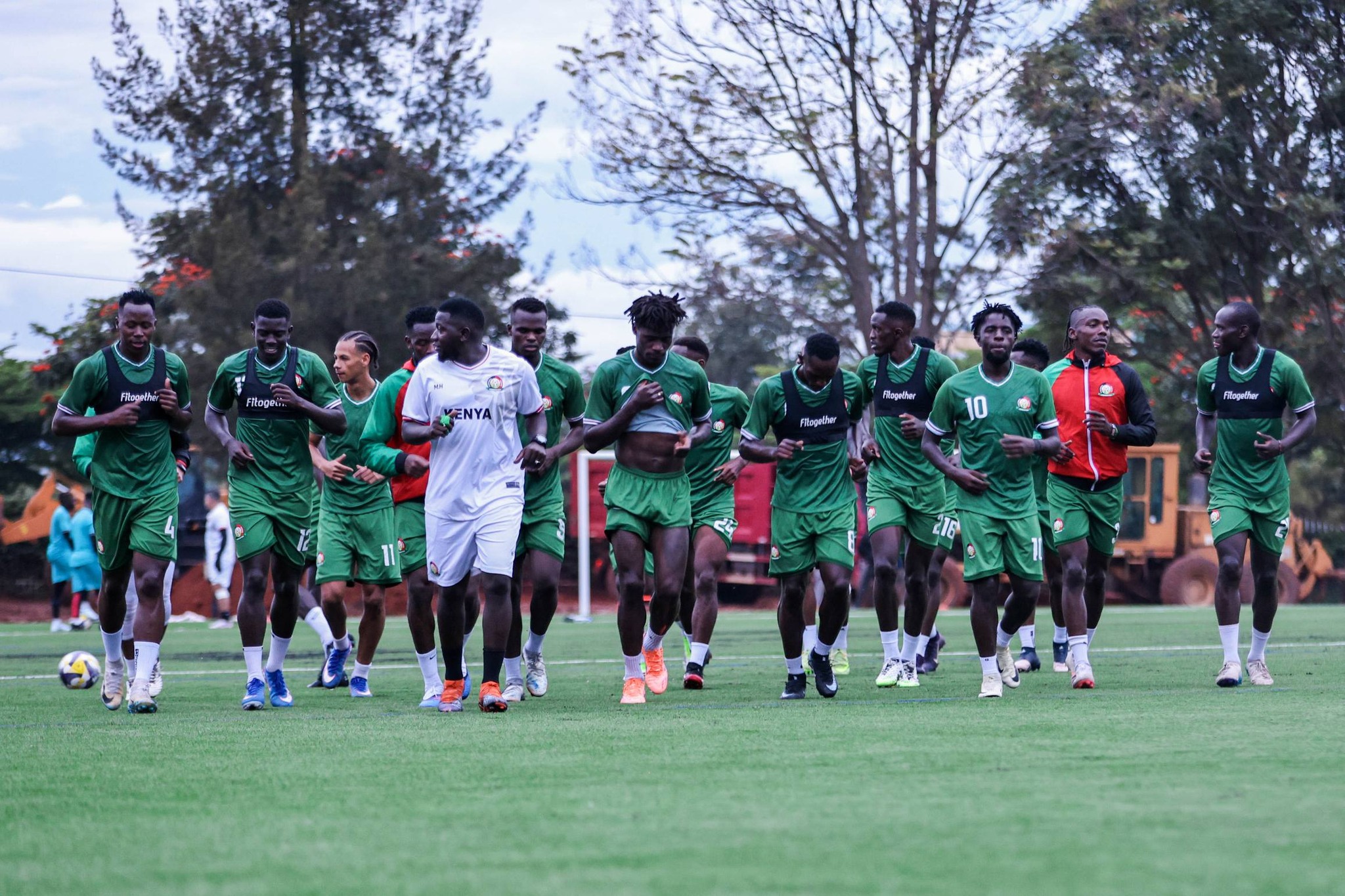 Harambee Stars embark on training in Kigali, ahead of Friday’s Estonia clash