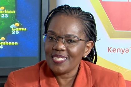 Kenya Broadcasting Corporation (KBC) Editor Judith Akolo