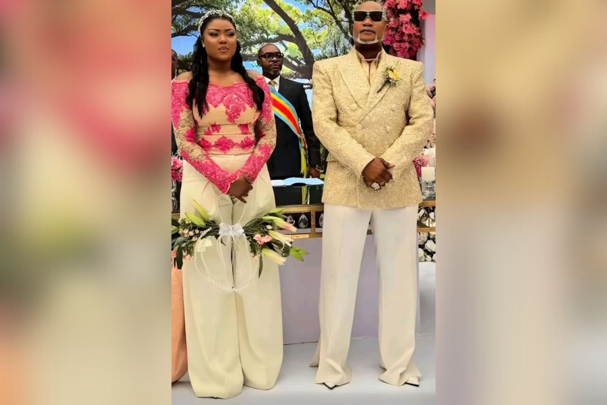 Congolese music stars Koffi Olomidé, Cindy Le Coeur tie the knot