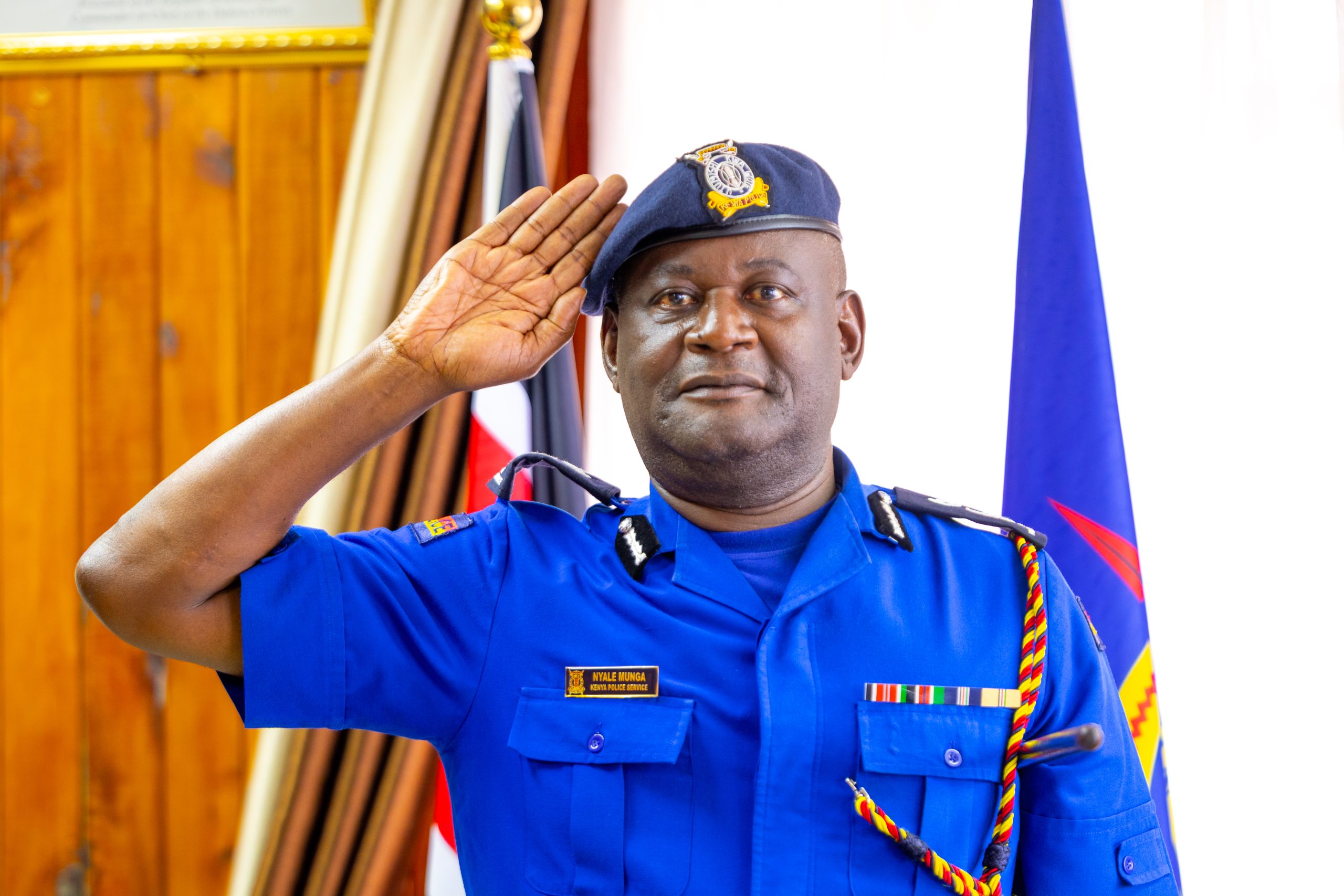 Nyale Munga’s journey to the helm of Kiganjo Police Training College