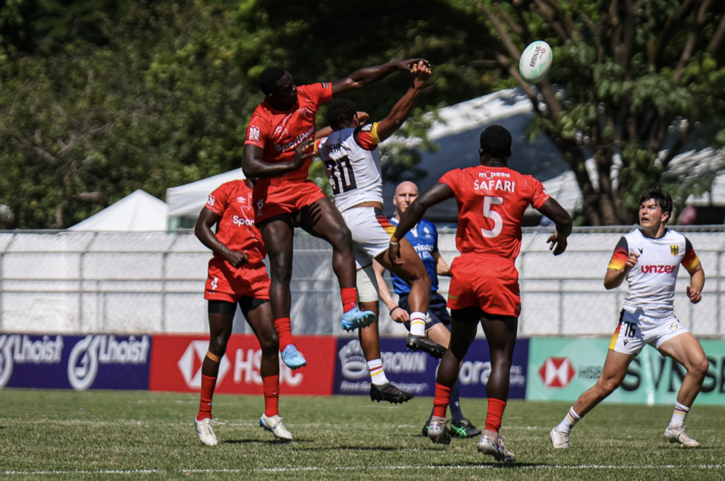 Kenya off to a flying start in Brazil ,thrashing Germany 38-7