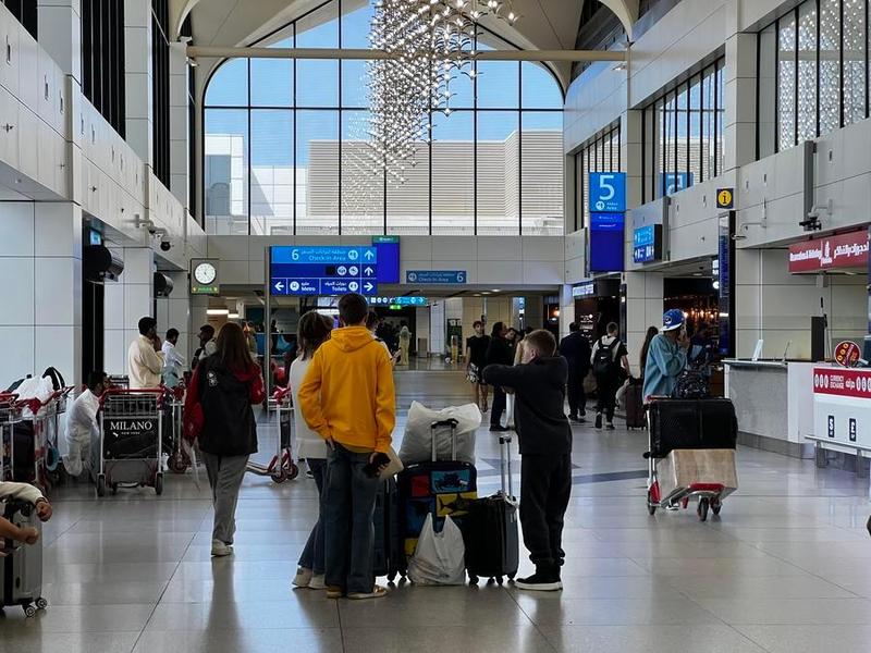 UAE: This photo taken on March 7, 2026 shows an interior view of Dubai International Airport in Dubai, the United Arab Emirates (UAE). (Xinhua)