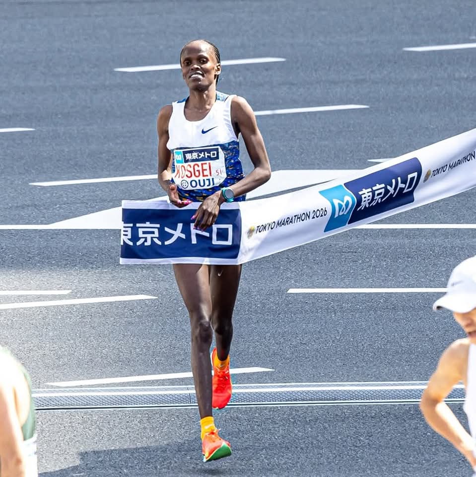 Kosgei shatters Tokyo Marathon course record