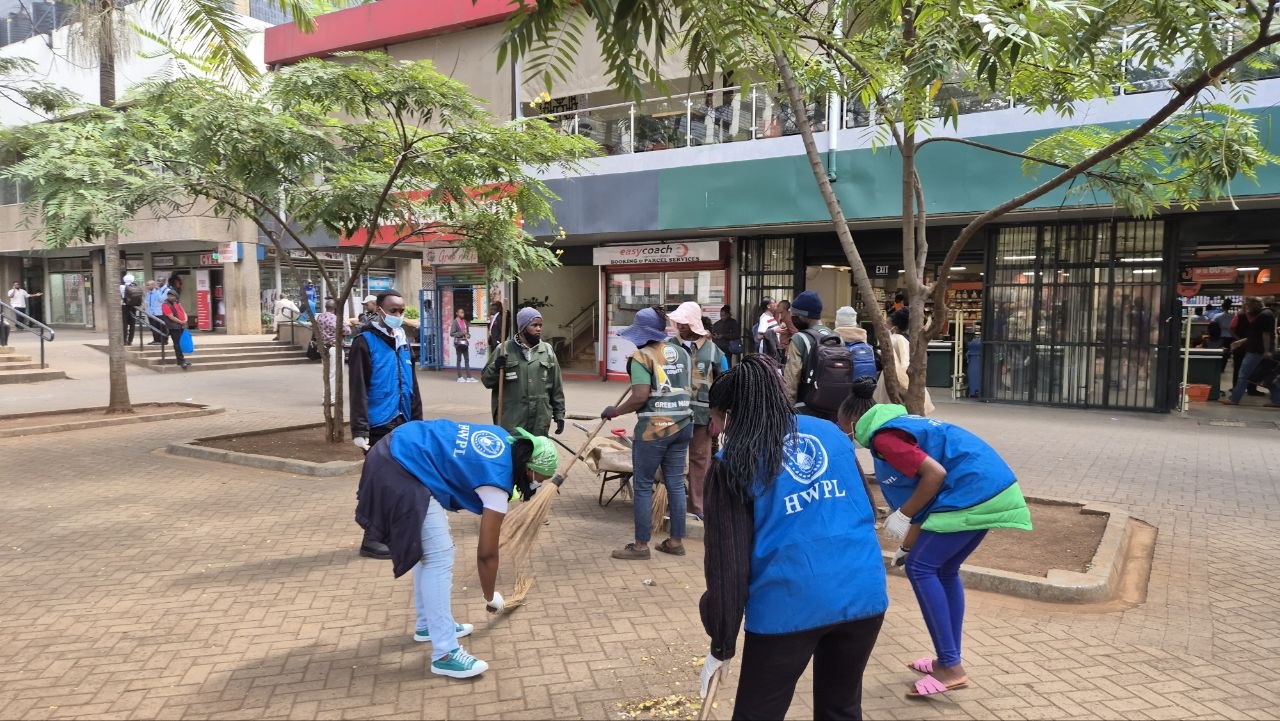 HWPL Kenya champions peace through “clean city, peaceful city” initiative