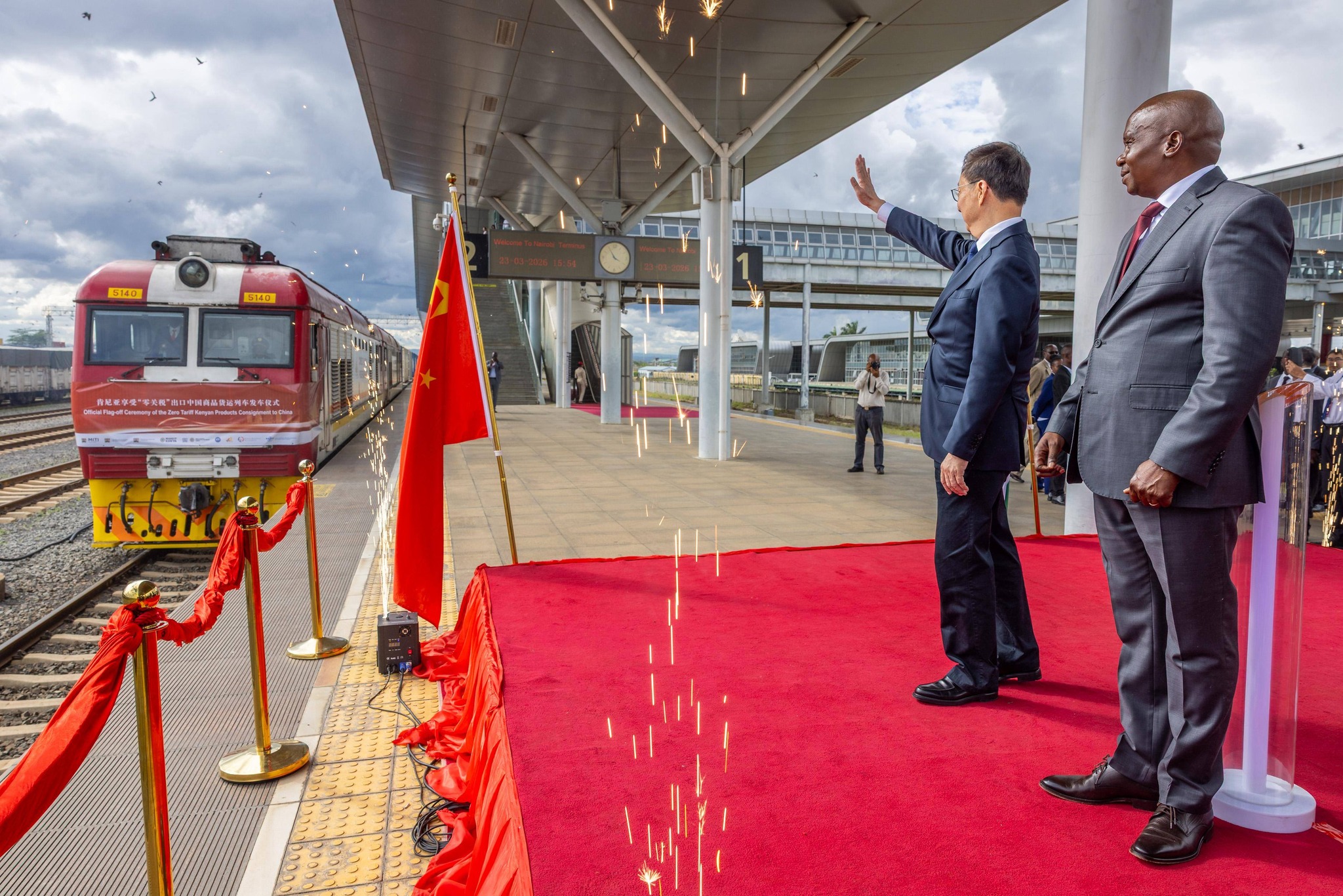 Kenya flags off first duty-free exports to China, leaders hail new trade deal
