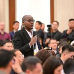 A journalist asks a question at a press conference of the fourth session of the 14th Chinese People's Political Consultative Conference (CPPCC) National Committee at the Great Hall of the People in Beijing, capital of China, March 3, 2026. The CPPCC National Committee, China's top political advisory body, held a press conference on Tuesday, one day before its annual session. (Xinhua/Chen Yehua)
