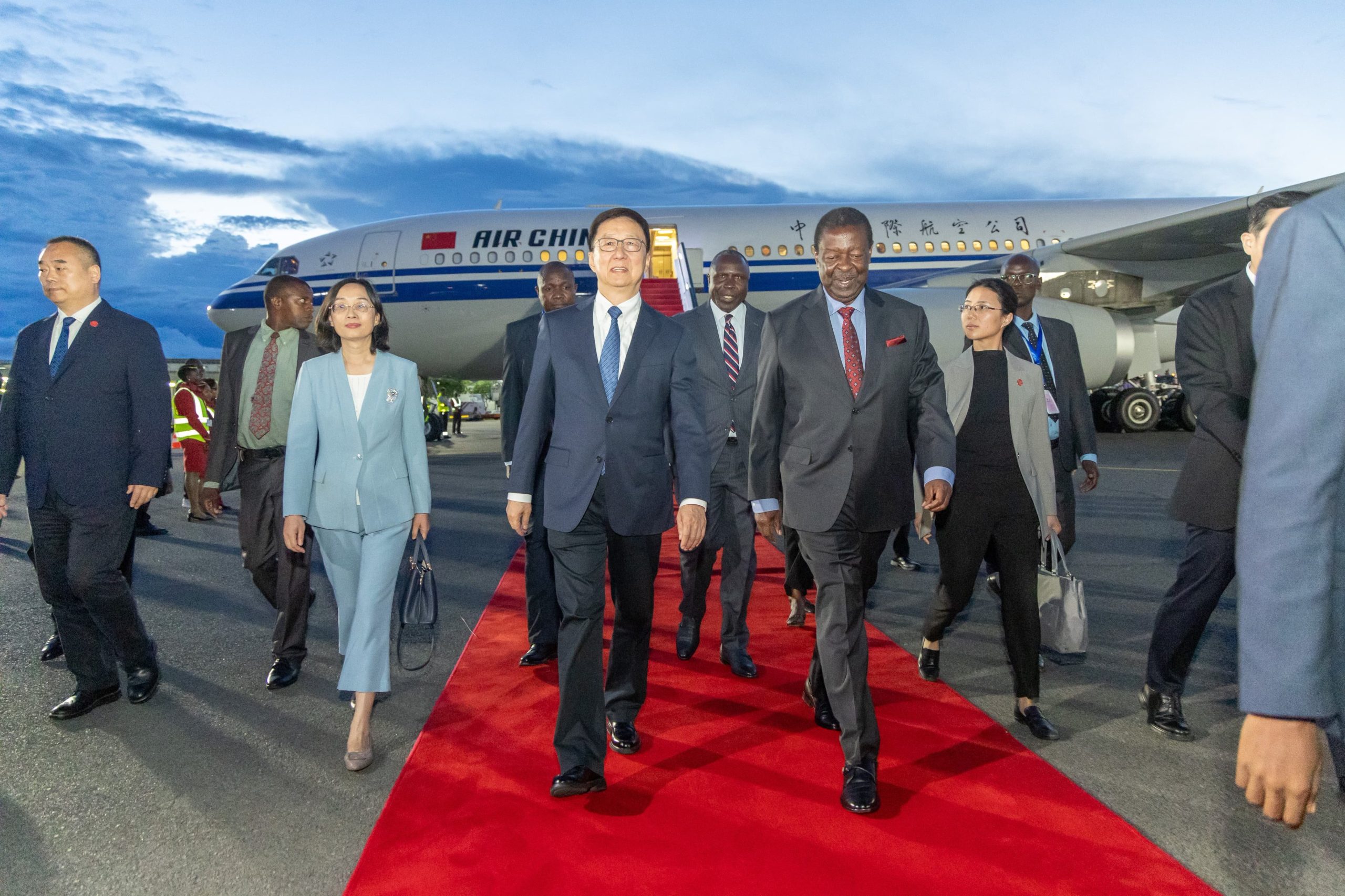 China’s Vice President arrives in Kenya