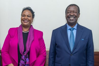 PCS Musalia Mudavadi  and Justice Njoki Ndung’u