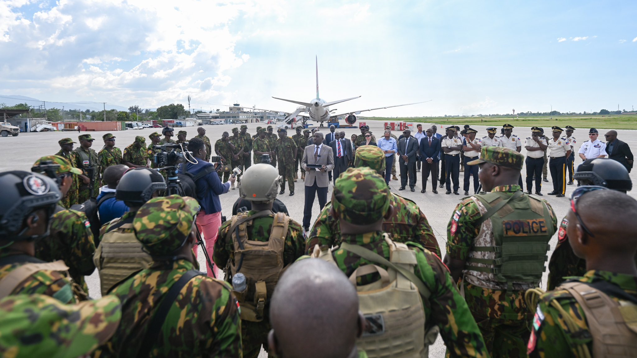 CS Murkomen, IG Kanja visit Haiti as drawdown of Kenyan officers concludes