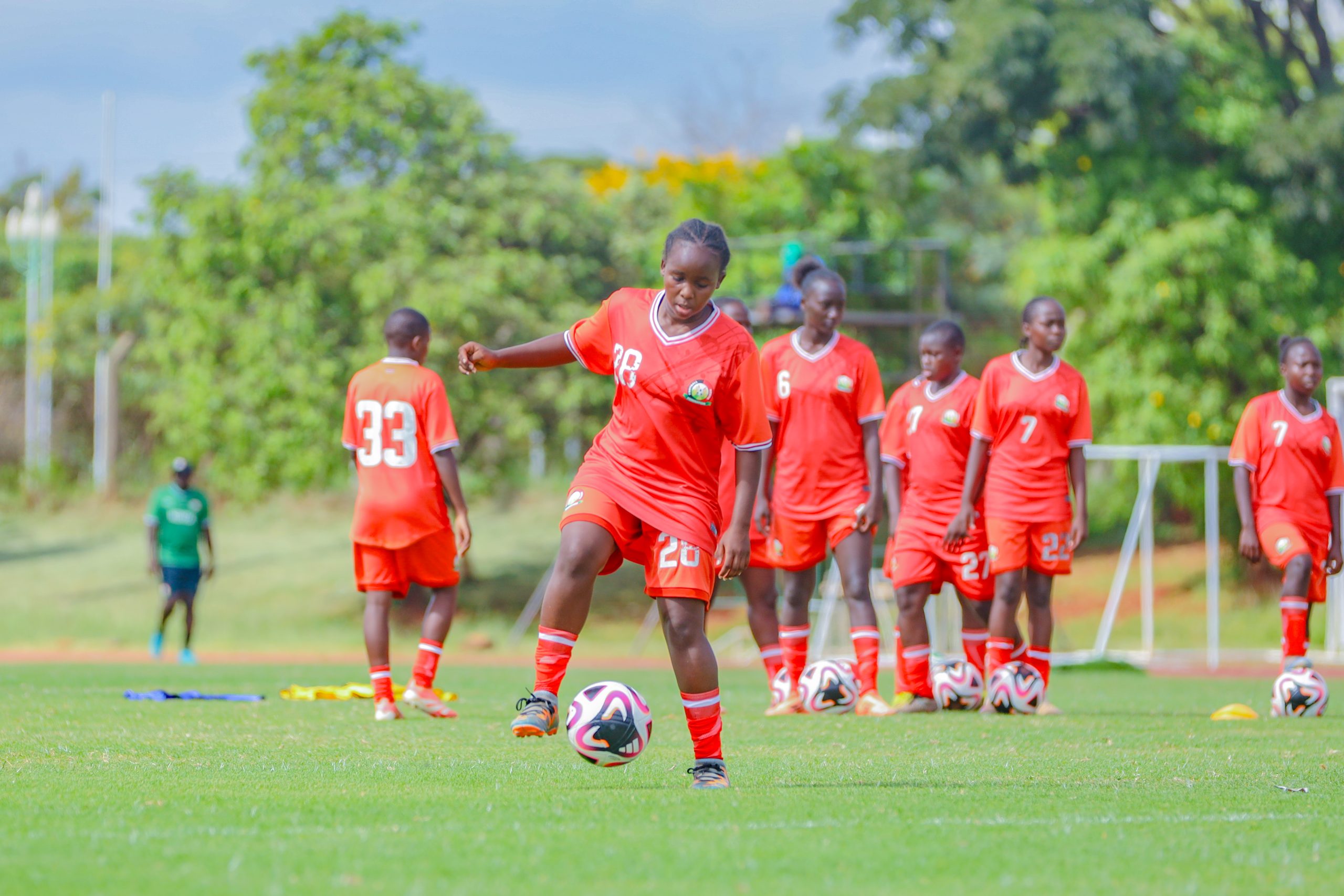 Junior Starlets step up preps ahead of U17 World Cup qualifier against Namibia