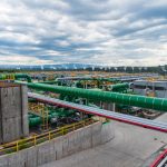 Menengai Phase I Orpower 22 geothermal power plant project, constructed by China's Kaishan Group, in Nakuru County, Kenya. (Xinhua/Xie Jianfei)
