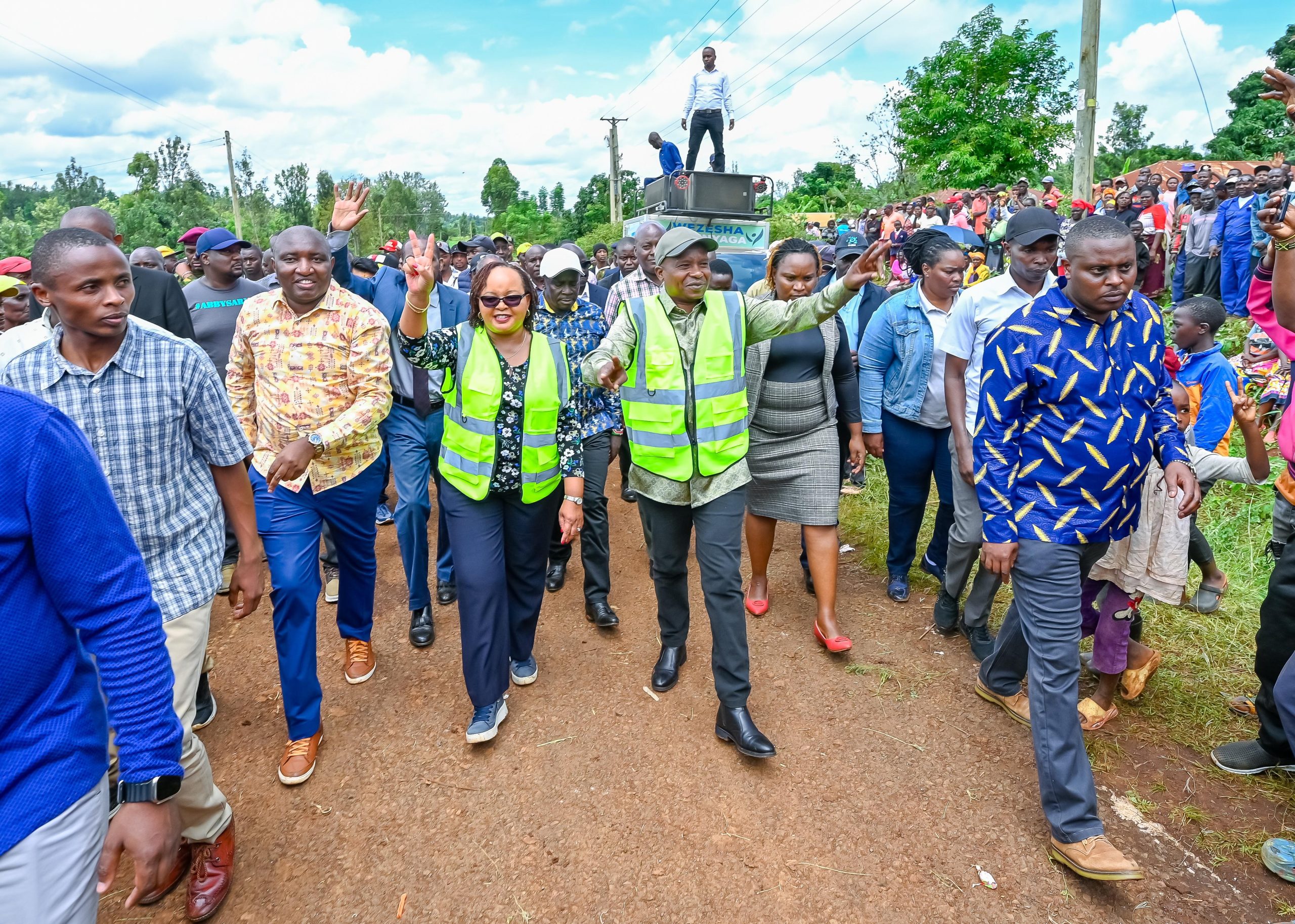 Kindiki, Waiguru rally Mt. Kenya to support President Ruto’s re-election 