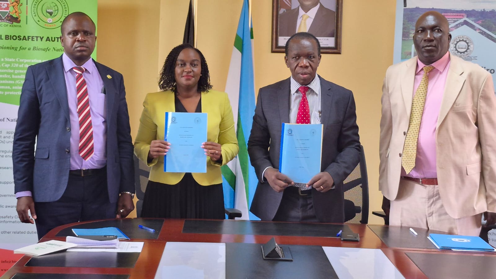 NBA and MMUST sign training pact