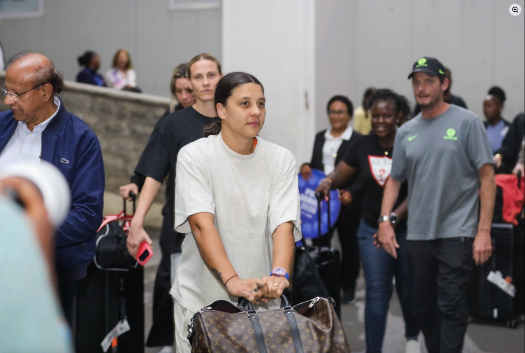 Australia women’s team lands in Kenya ahead of FIFA Series