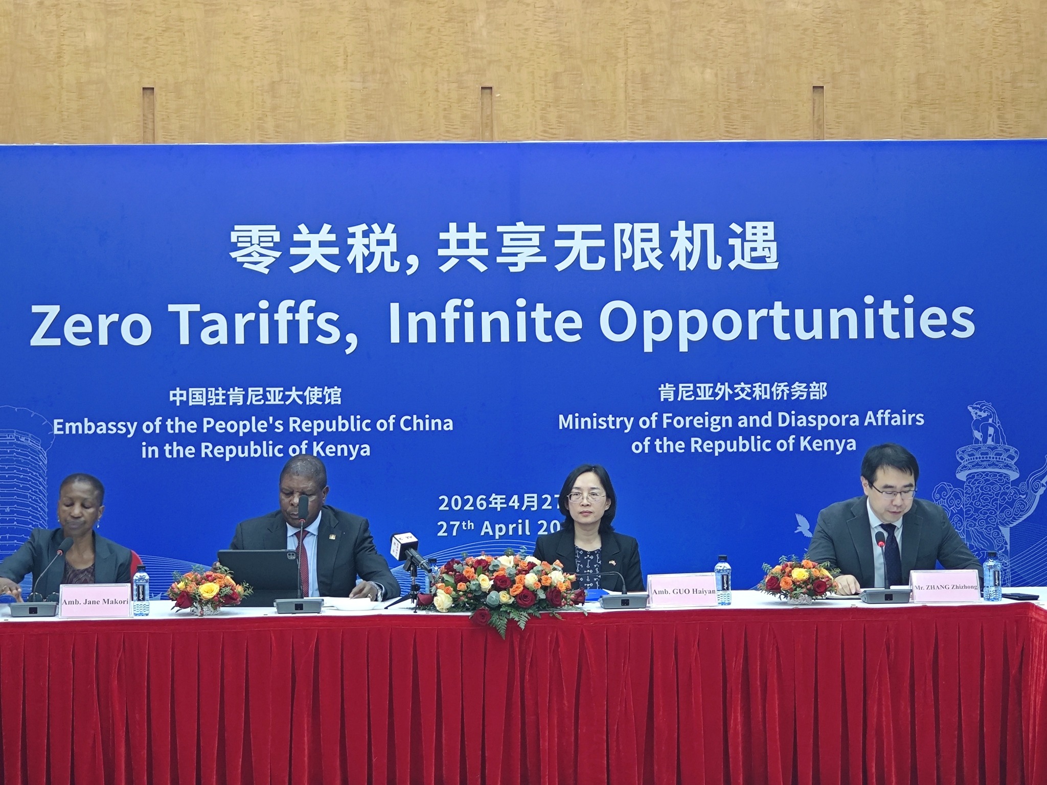 Zero-tariff deal to unlock Kenya’s export growth, trade opportunities in China, envoy says