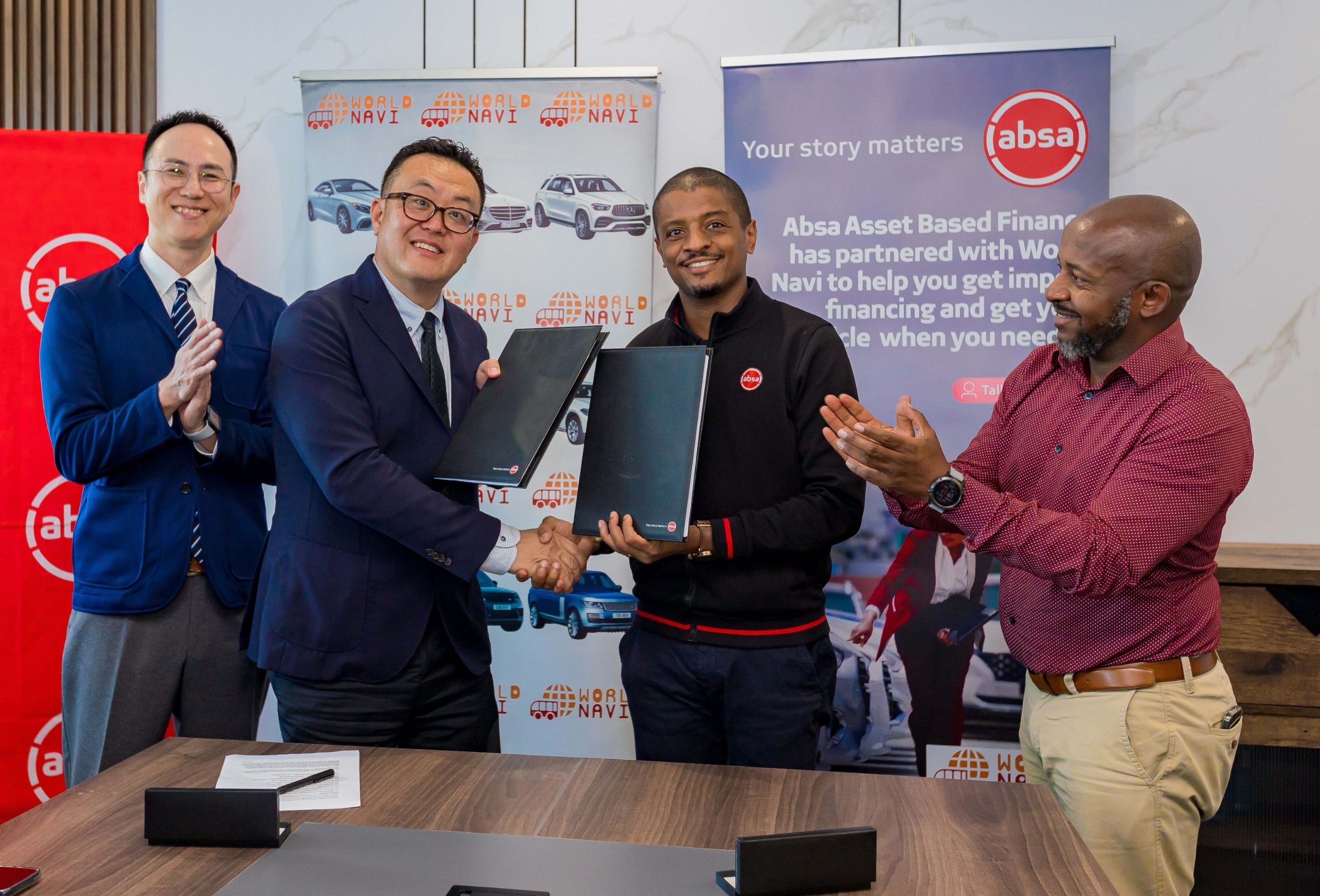 Absa Bank inks asset finance deal with Japanese vehicle exporter
