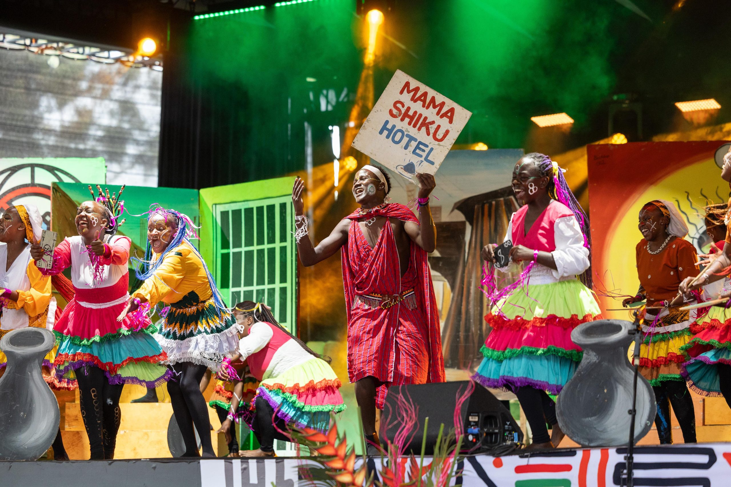 Live: Kenya National Drama, Film Festival concert at State House