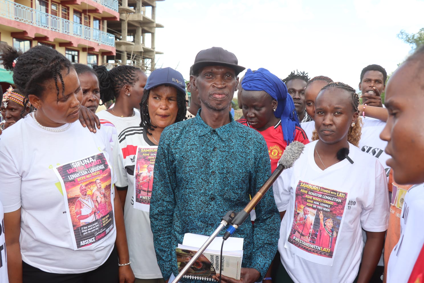 Samburu: Archer’s Post residents protest in support of Governor Lelelit