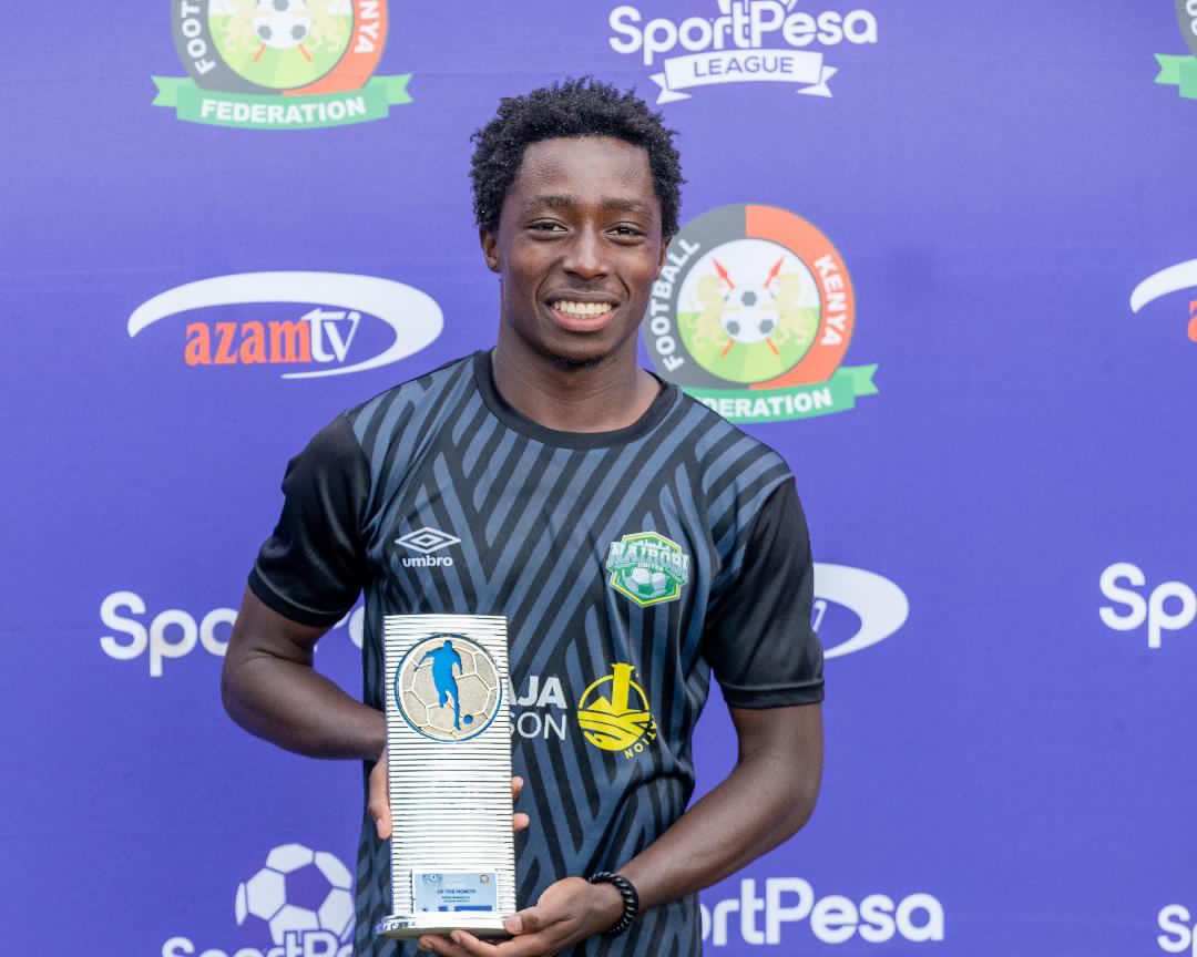 Kevin Wangaya named Sportpesa Premier League Player of the month of April