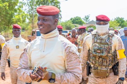 Burkina Faso President Captain Ibrahim Traoré
