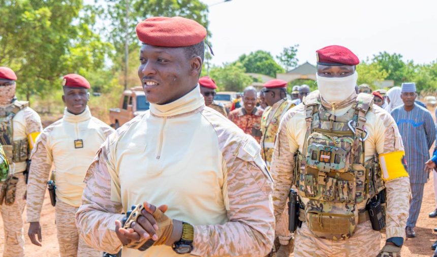Burkina Faso President Captain Ibrahim Traoré