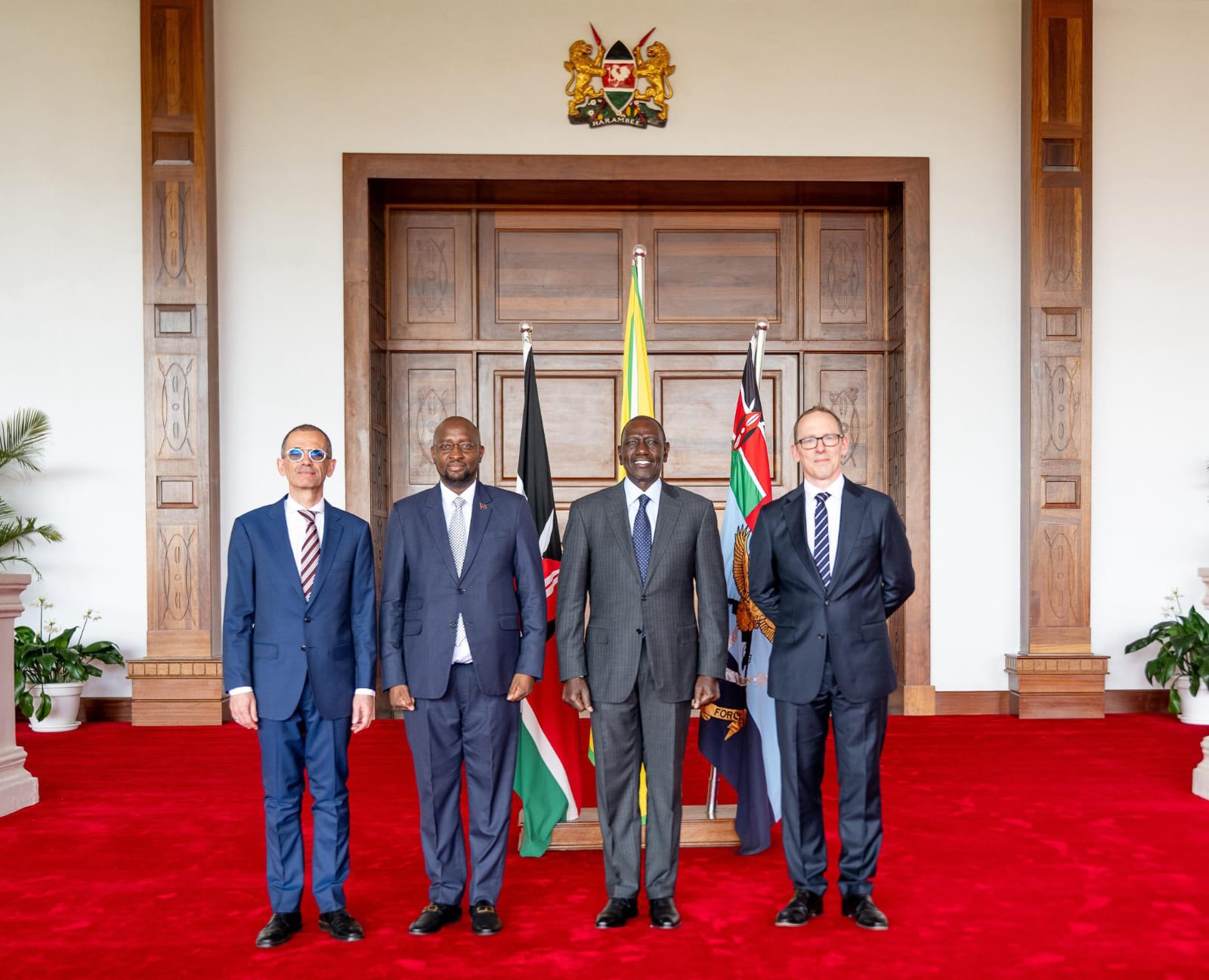 Ruto welcomes three new envoys to Kenya
