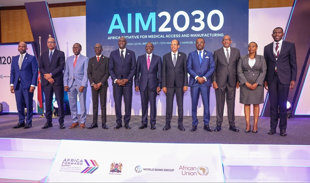Ruto calls for accelerated investment in Africa’s pharmaceutical manufacturing