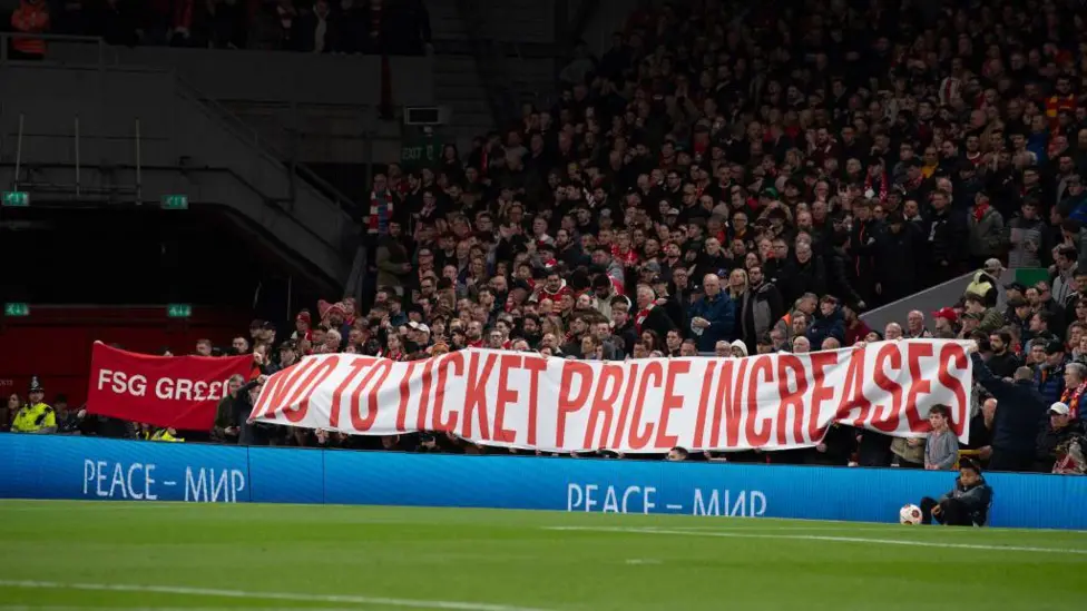 Liverpool reduce planned rise in ticket prices