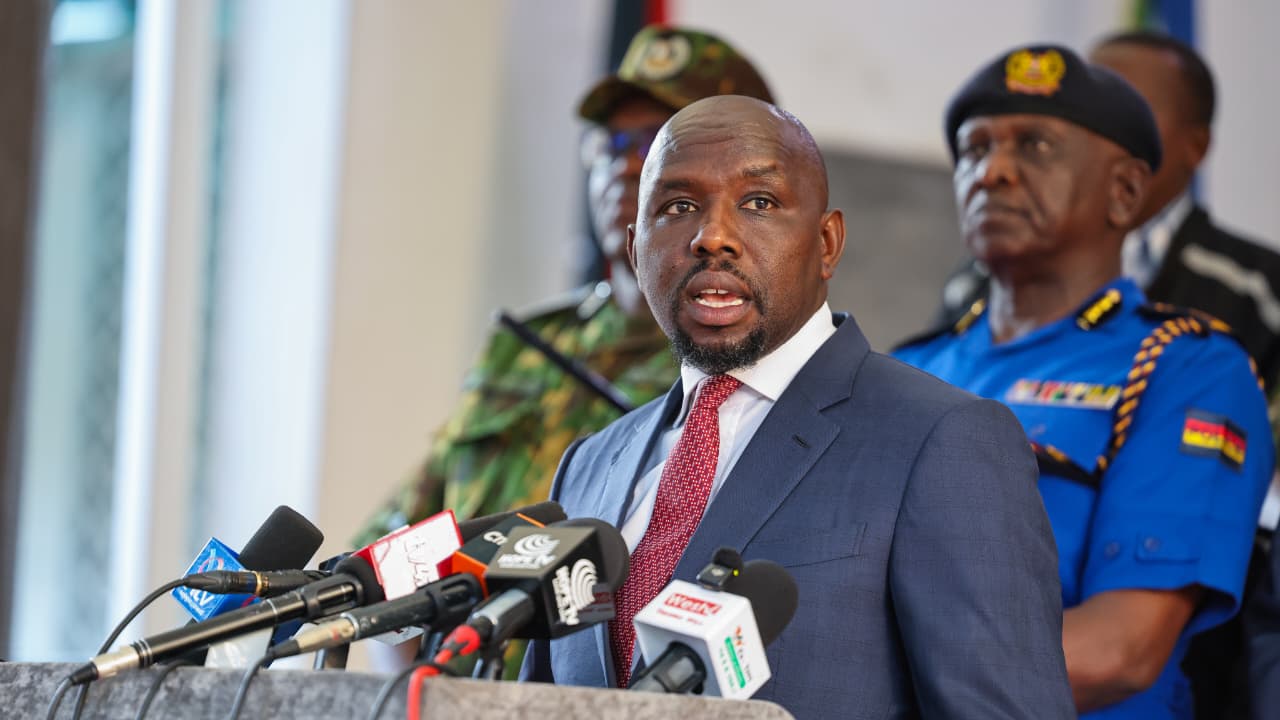Murkomen hails peaceful protests, lauds police vigilance