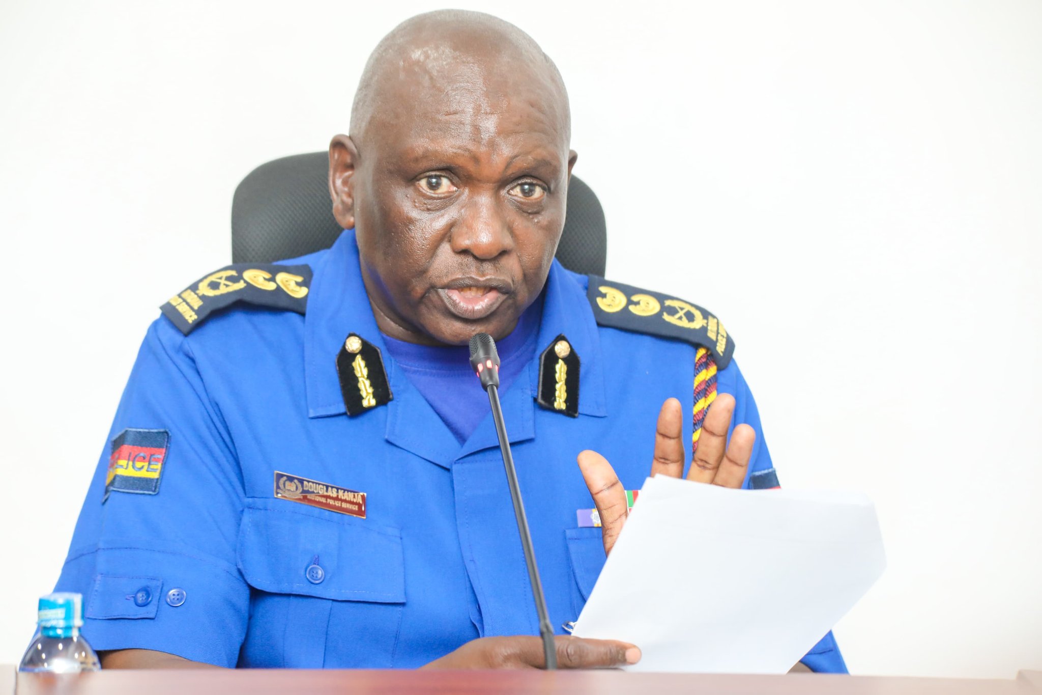 Photo: KBC Digital IG Douglas Kanja Re-invited by Senators Over Unexecuted Governor Arrest